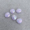 Electroplated Small Purple Seashell