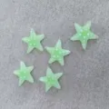 Glitter Green Starfish