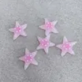 Glitter Rose Red Starfish