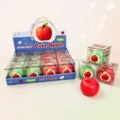 Box mit 12 PVC-Schachteln [Apfel Baustein Handgemachter Ball]