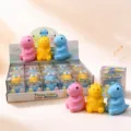 Box mit 12 PVC-Schachteln [Dinosaurier Baustein Handgemachter Ball]