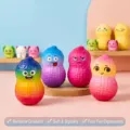 Set Of 4 / Multicolor Peanut Expressions Set