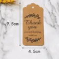 Υλικό 350g (4.4*9.5cm) / Χρώμα Kraft