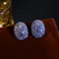 Gunmetal Light Blue Oval Style (DTE1216403GU-LB)