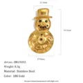 Stile Pupazzo di Neve (BR15032)