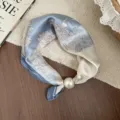 Blue and White Floral Style