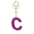 Letter C - Purple Rhinestone