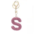 Buchstabe S - Rosa Strass