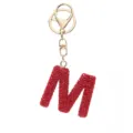 Buchstabe M / Roter Strass