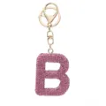 Buchstabe B / Rosa Strass
