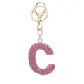 Buchstabe C / Rosa Strass