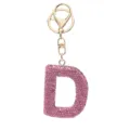 Buchstabe D / Rosa Strass