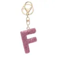 Buchstabe F / Rosa Strass