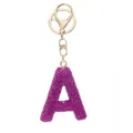 Buchstabe A / Lila Strass