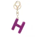 Buchstabe H / Lila Strass