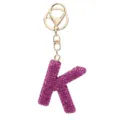 Buchstabe K / Lila Strass