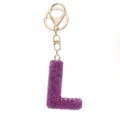 Buchstabe L / Lila Strass