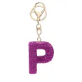 Buchstabe P / Lila Strass