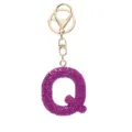 Buchstabe Q / Lila Strass