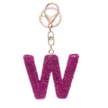Buchstabe W / Lila Strass