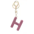 Buchstabe H / Rosa Strass