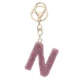 Buchstabe N / Rosa Strass