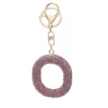 Buchstabe O / Rosa Strass