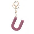 Buchstabe U / Rosa Strass