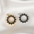 Oro de 18k (P0060) / Negro