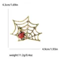 Antique Gold with Red Rhinestone (1683-GD) / Antique Gold (1683-GD)