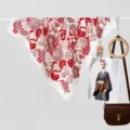70x70cm / Checkered Rose Red