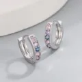 Colorful Round Style (Style 1) / Internal Diameter 10mm / Silver