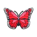 Red And Black Layered Butterfly Style (F018)