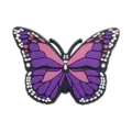 Purple And Pink Pattern Butterfly Style (F018)