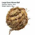 Balle d'Herbe Tissée 10cm (Avec Clochette) / Comme indiqué