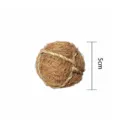 Balle d'Herbe Aquatique et Soie de Coco 5cm / Comme indiqué