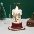 Flacher Kristall Stil (Weihnachtsmann)