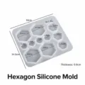 Hexagon Patch Silicone Mold