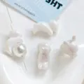 24mm / 10 Pezzi/Confezione / Bianco perla