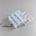 Neuf Touches Sans Lumière / Transparent Neuf Touches