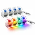 Vier-Tasten Linear / RGB-Farblichteffekte / Hochtransparentes Weiß
