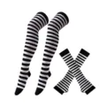 Set / Narrow Stripe Black and White