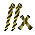 Set / Narrow Stripe Black and Yellow