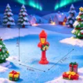 3.2x0.8x1.1cm / 3# Natale Lampione