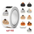 Cartoon Cat Pumpkin (syf-102) / 2.5cm / 500 Pieces/Pack