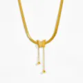 Schmetterling Quaste / Gold