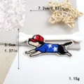 Red Hat Blue Star Puppy Style(11804)
