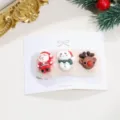 Plush Side Clip Beige