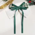 Lace Bowknot Green