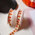 15mm Faccia da Fantasma Zucca Nastro di Halloween 10 Yard
